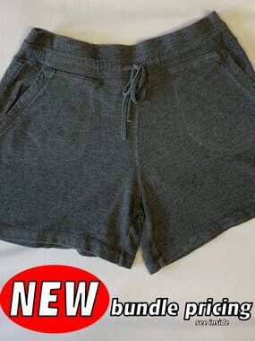 32 Cool Soft Fleece Grey Shorts SMALL